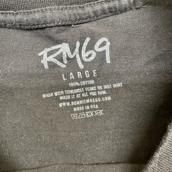 Made in USA Ronnie Mac full time bada** ong sleeve size large - Picture 3 of 3